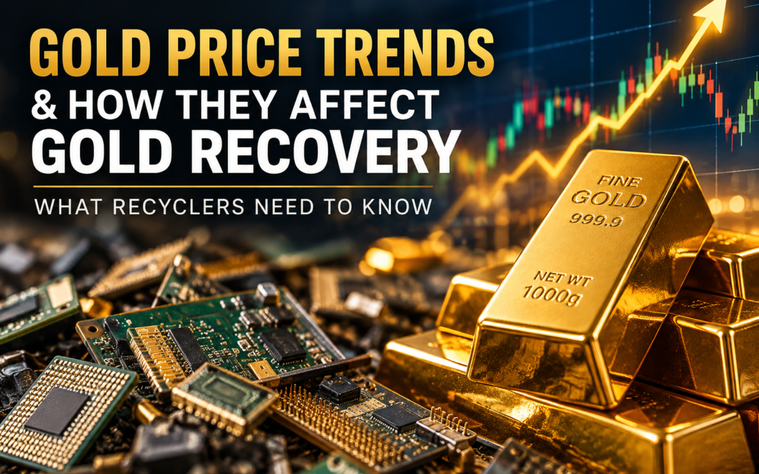 Gold Price Trends & How They Affect Gold Recovery: What Recyclers Need to Know