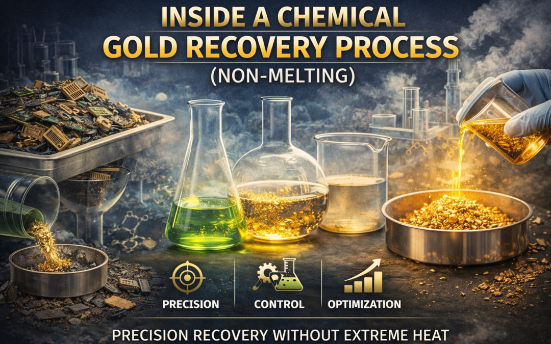 Inside a Chemical Gold Recovery Process (Non-Melting)