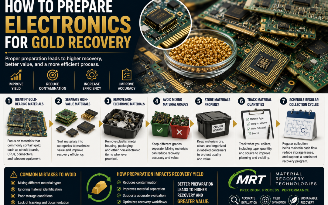 How to Prepare Electronics for Gold Recovery