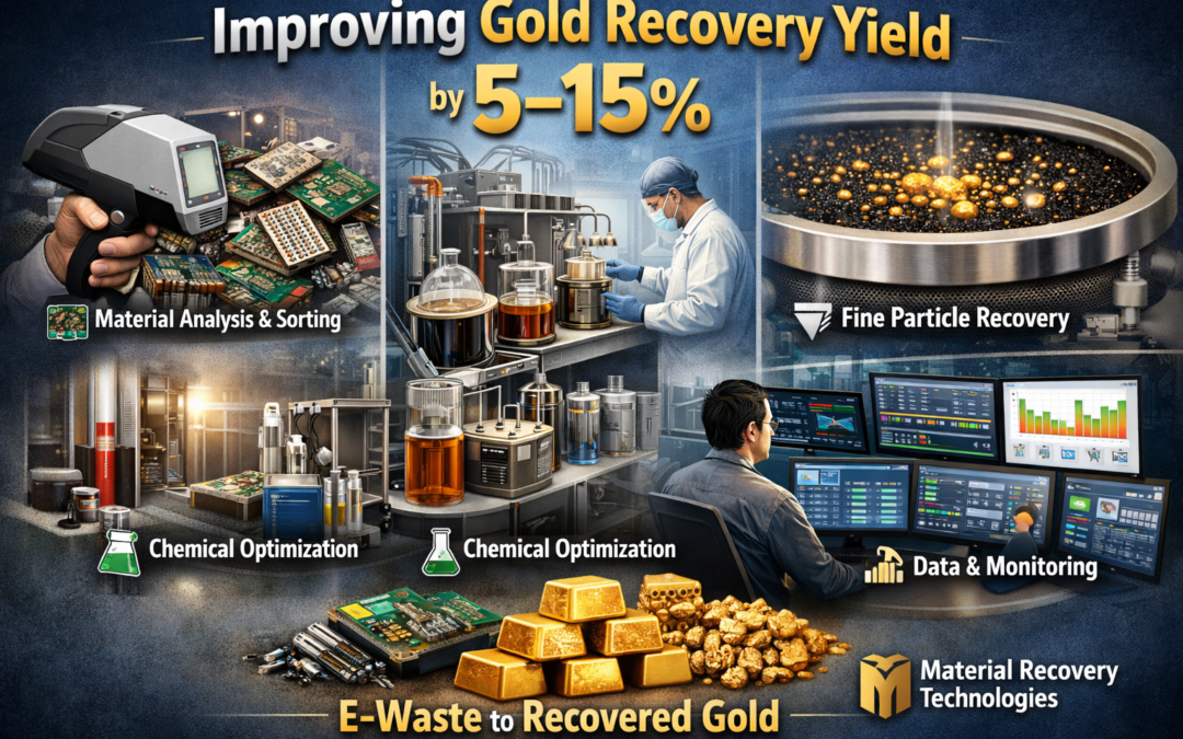 Case Study: How Refineries Improve Gold Recovery Yield by 5–15%