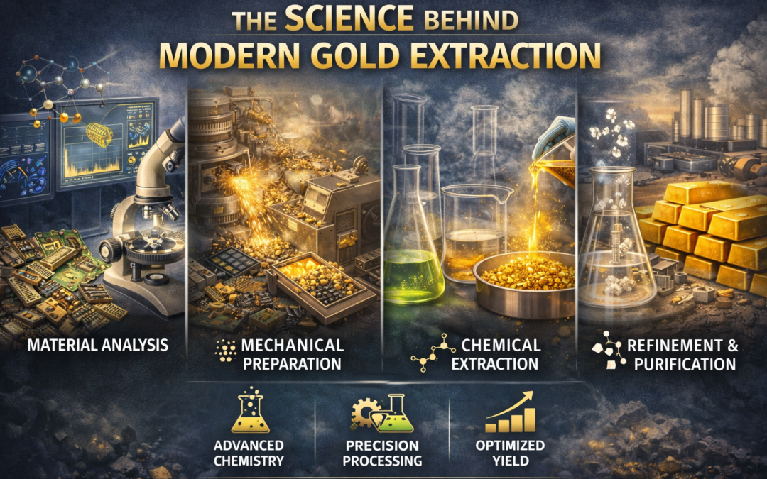 The Science Behind Modern Gold Extraction