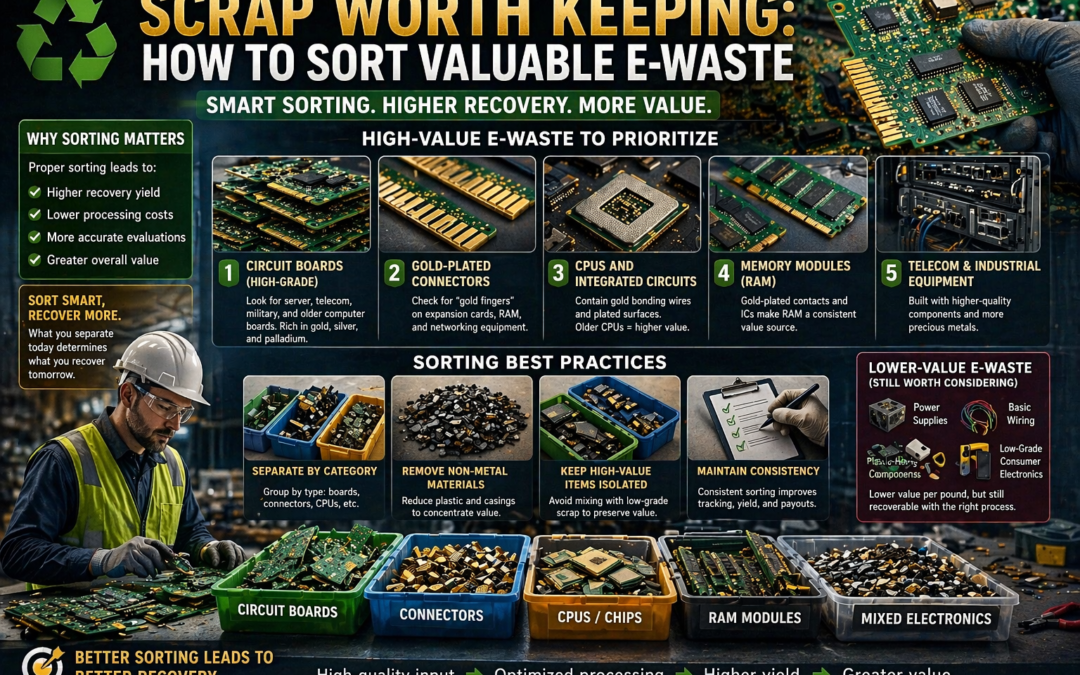 Scrap Worth Keeping: How to Sort Valuable E-Waste